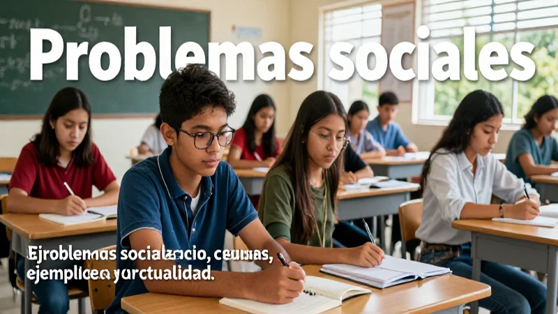 Problemas sociales: concepto, causas, ejemplos y actualidad 4 Problemas sociales: causas, ejemplos y actualidad en México