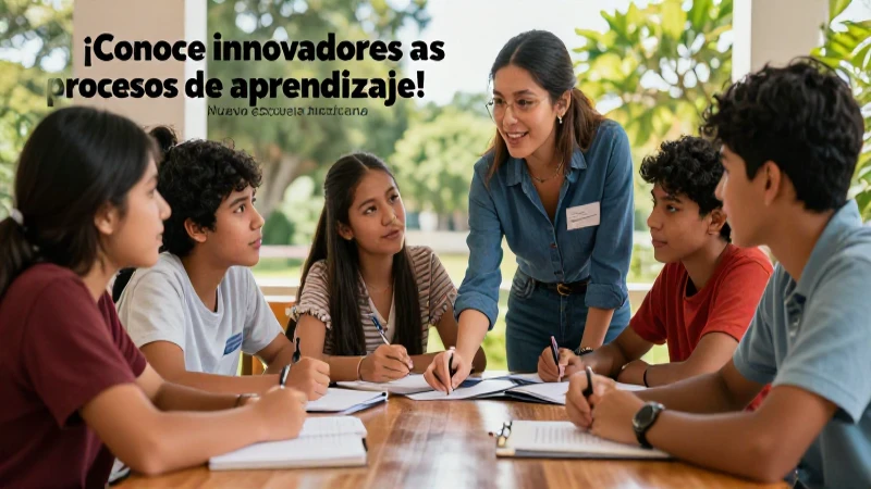 Nueva escuela mexicana: ¡Conoce innovadores procesos de aprendizaje! 4 Innovación educativa en la Nueva Escuela Mexicana