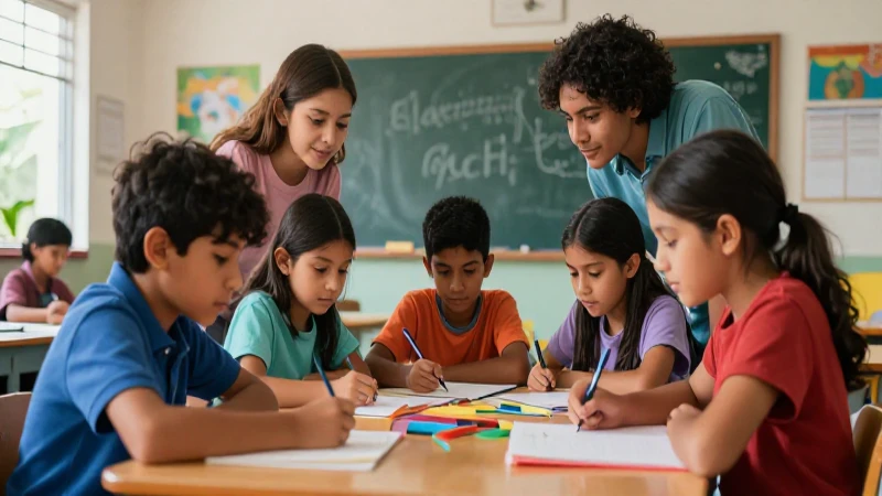 Cómo fomentar la productividad y desarrollo en quinto grado 4 Estudiantes colaboran en proyecto educativo mexicano