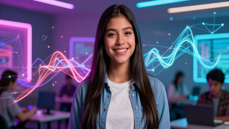 Calcula potencias de forma sencilla y efectiva: ¡descubre cómo! 3 Estudiante aprende potencias con diseño visual
