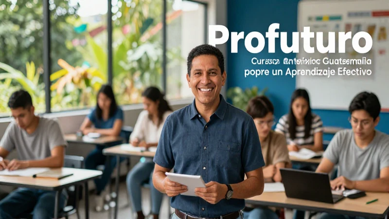 Profuturo: Cursos en Guatemala para un Aprendizaje Efectivo 7 Profuturo: Aprendizaje efectivo en Guatemala