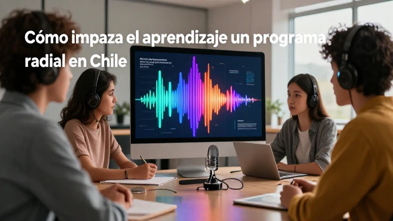 Radio educativa impulsa el aprendizaje