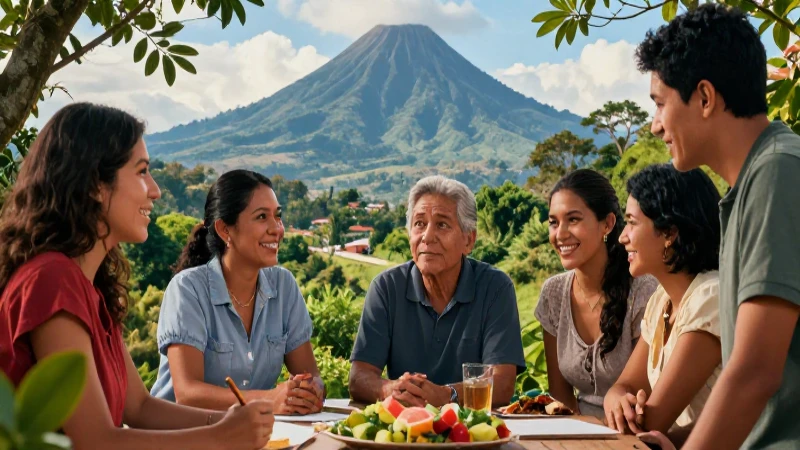 Imagen realista de colaboración en Guatemala