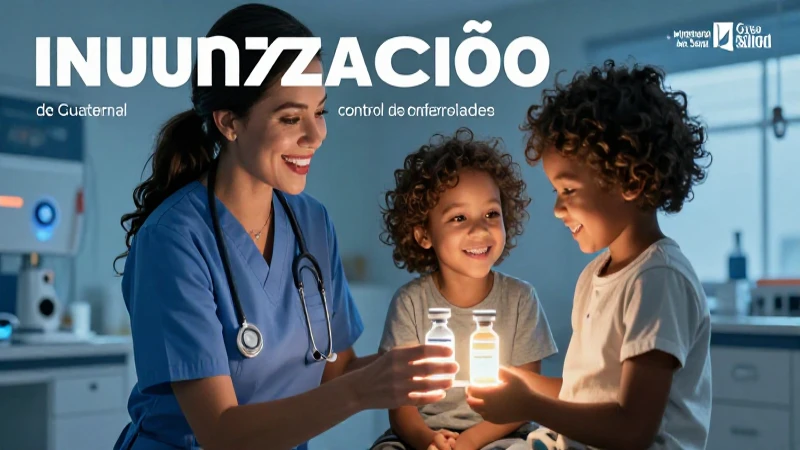 Programas de salud: Inmunización en Guatemala