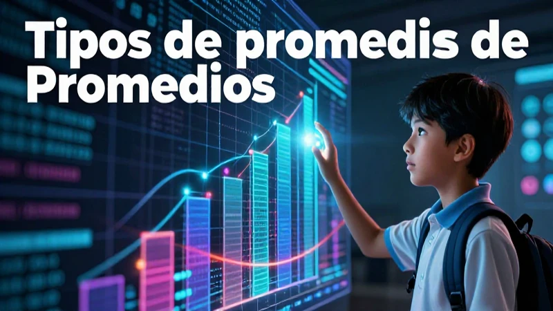 Promedios: Qué es, definición y concepto explicados 3 Ilustración moderna de promedios visuales