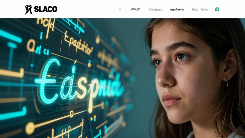 Estudiante brillante con estética moderna y elementos gráficos dinámicos