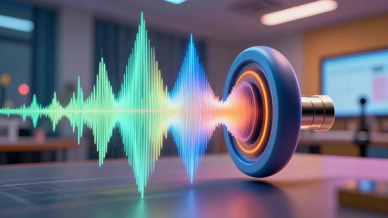 Conoce la propagación del sonido: conceptos, ejemplos y aplicaciones 3 Visualización dinámica de ondas sonoras abstractas y vibrantes