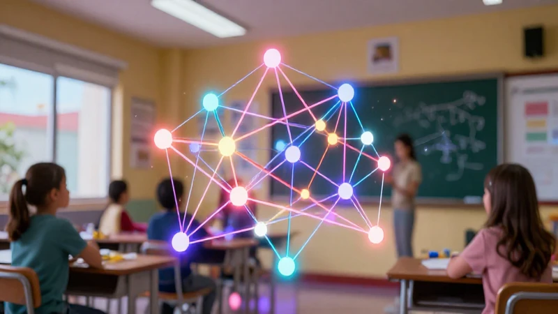 Propiedad asociativa: definición, ejemplos y conceptos clave 4 Estructura geométrica vibrante para educación moderna