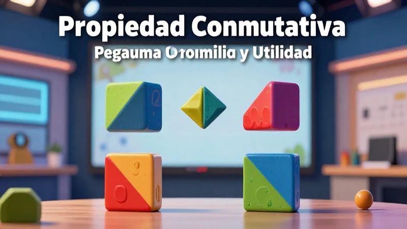 Propiedad Conmutativa: Definición y Utilidad Explicada 3 La propiedad conmutativa es clave en suma y multiplicación