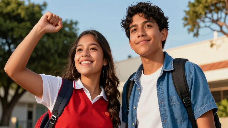 Jóvenes mexicanos: fuerza, unidad y talento