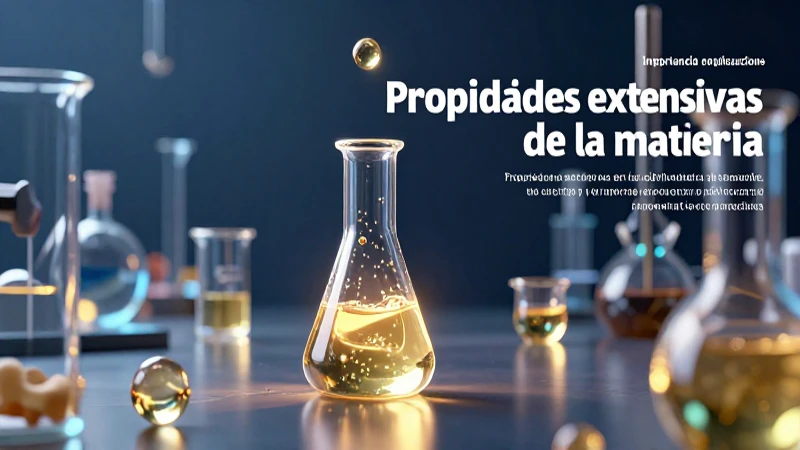 Propiedades extensivas de la materia: características y aplicaciones 5 Propiedades extensivas: claves para ciencia e industria