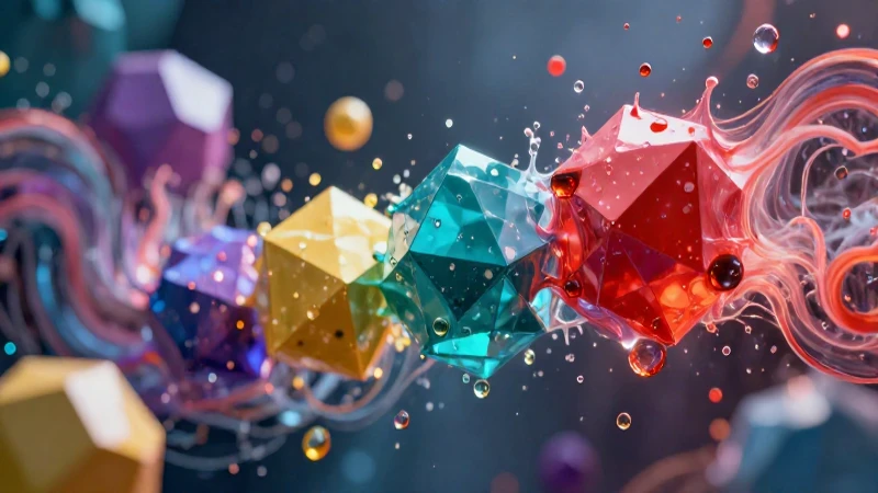 Gotas vibrantes y sólidos geométricos en dinamismo