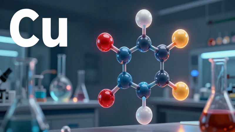 Química molecular, vibrante, estilo profesional
