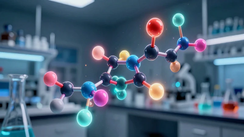 Visualización dinámica de moléculas con luz vibrante
