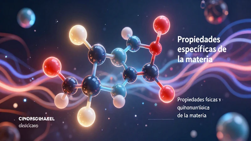 Propiedades físicas y químicas de la materia explicadas 4 Ilustración molecular de propiedades de la materia