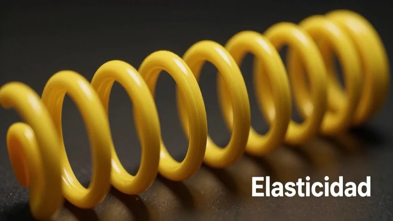 Cuáles son las propiedades generales de la materia 5 Resorte amarillo recupera forma: la elasticidad
