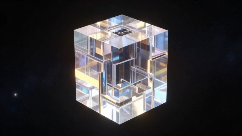 Cuáles son las propiedades generales de la materia 6 Cubo geométrico brillante en espacio tridimensional