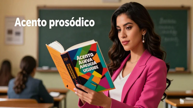 Definición y ejemplos del acento prosódico