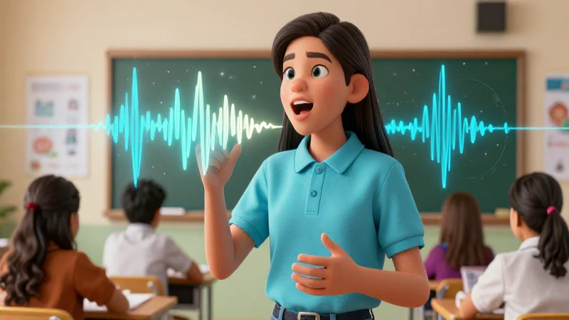 Ilustración digital de estudiante mexicano vibrante