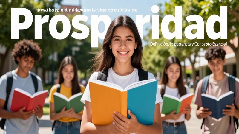 Prosperidad: Definición, Importancia y Concepto Esencial 3 La prosperidad impulsa el éxito en la educación