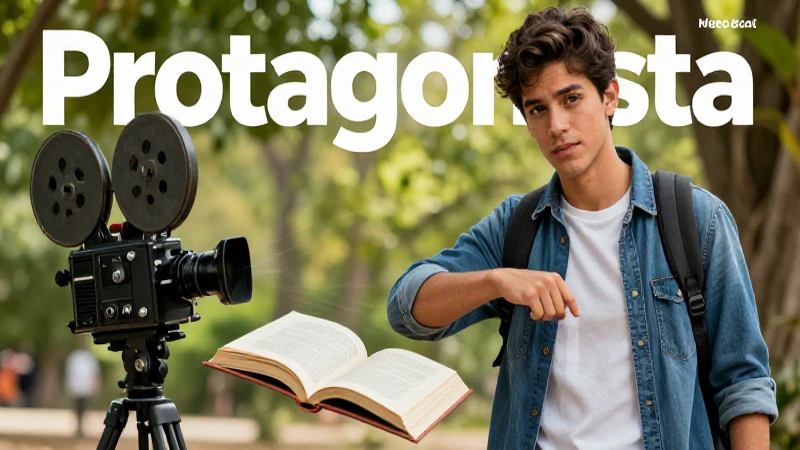 Protagonista: personaje central de ficción