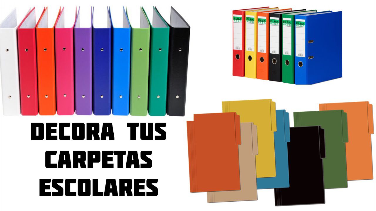 protege y organiza tus materiales escolares con folder libros de calidad