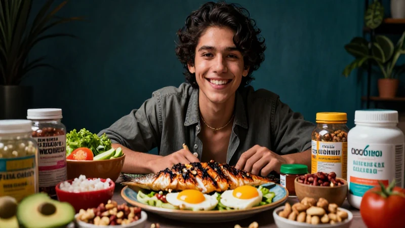 Proteínas Ejemplos: 20 Fuentes Para Una Alimentación Sana 7 Foto real de fitness saludable con estilo mexicano moderno