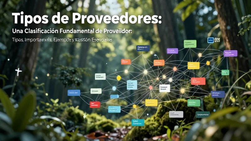 Clasificación y gestión esencial de proveedores