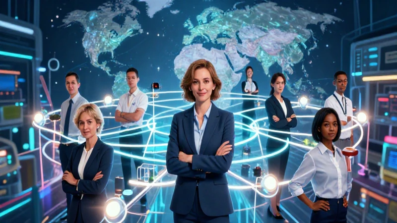 Equipo profesional y cadena de suministro moderna