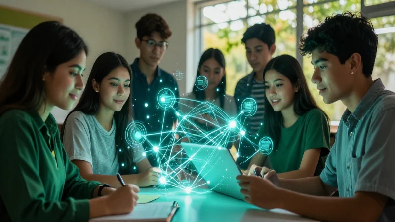 Proyecto de Investigación: Ejemplos Clave para Inspirarte 5 Estudiantes mexicanos exploran datos con luz vibrante