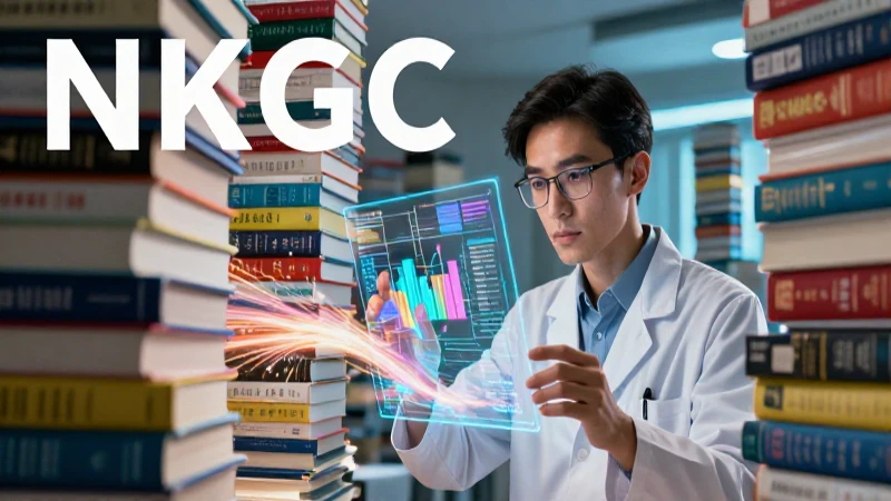 Investigador interactúa con interfaz holográfica y datos