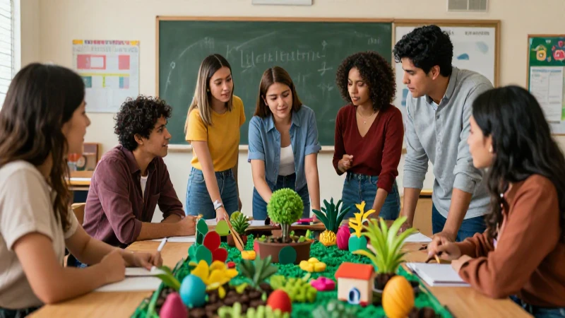 Guía paso a paso para crear un jardín electoral en la nueva escuela mexicana 3 Maestros planifican el jardín electoral
