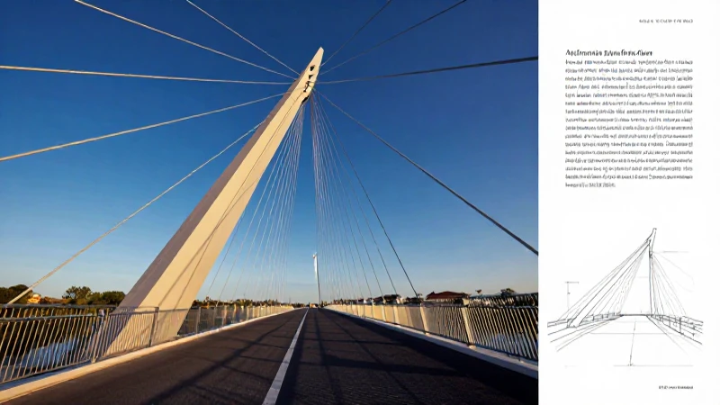 Puente peatonal: definición, estructura y conceptos claves 3 Diseño académico de puente peatonal moderno