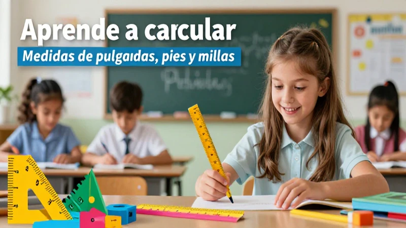 Aprender a medir distancias con herramientas divertidas