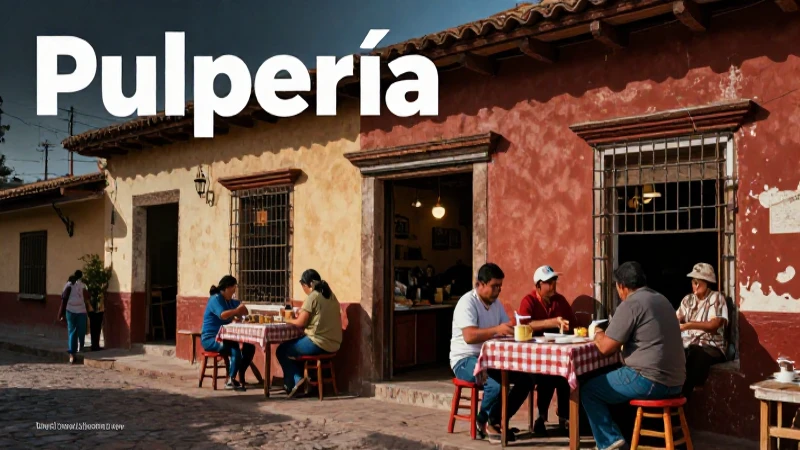 Pulpería: Definición, concepto y su importancia cultural 5 Pulperías: su valor cultural y económico