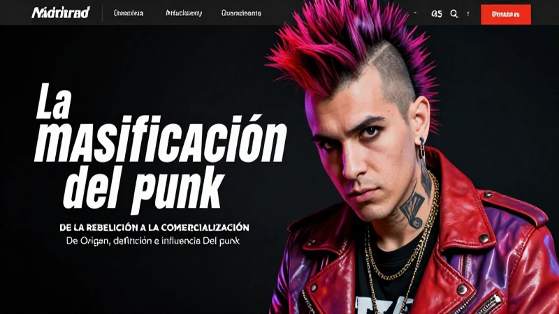 Punk: rebelión que se convierte en fenómeno comercial