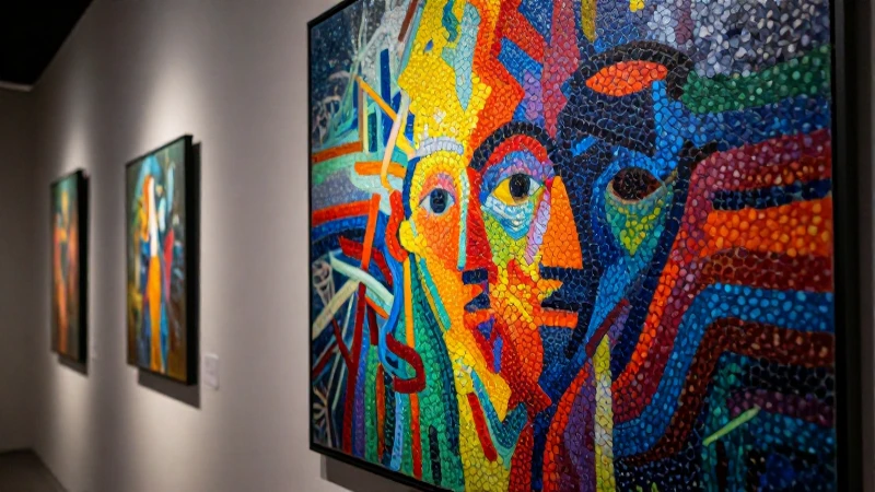 El puntillismo influye en el arte contemporáneo