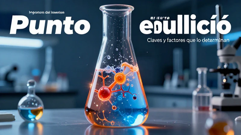 Ciencia del punto de ebullición detallada y dinámica