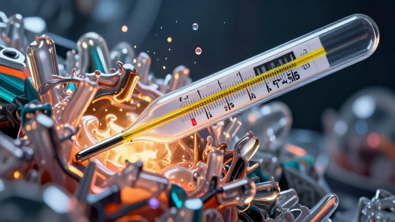 Cristal brillante se funde en líquido dinámico