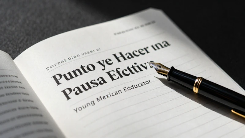 Estrategias para usar el punto y aparte