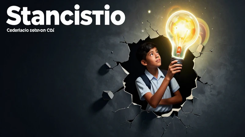 Estudiante ilumina la oscuridad con su idea