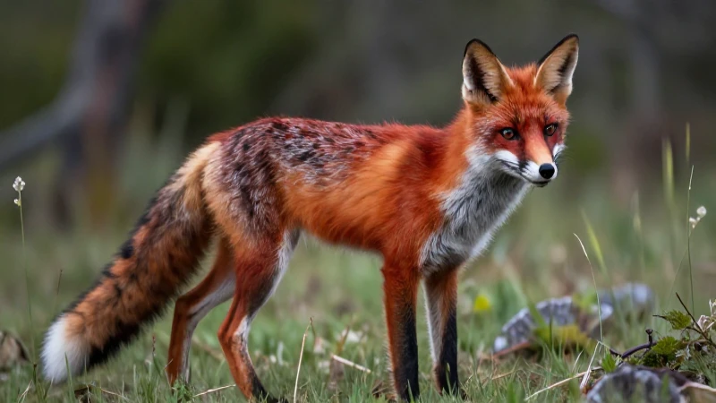 Zorro: hábitat, alimentación, clasificación y sus rasgos 5 Zorro rojo majestuoso en el ecosistema mexicano
