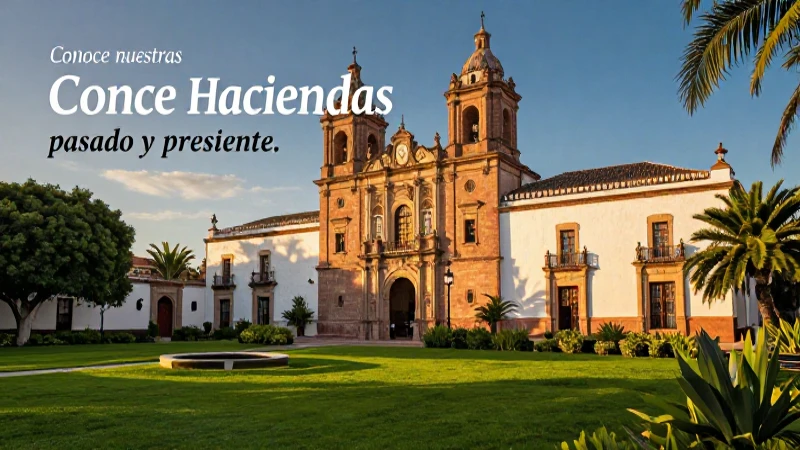 Conoce nuestras Conoce haciendas: pasado y presente 4 Preservamos y valoramos las haciendas históricas