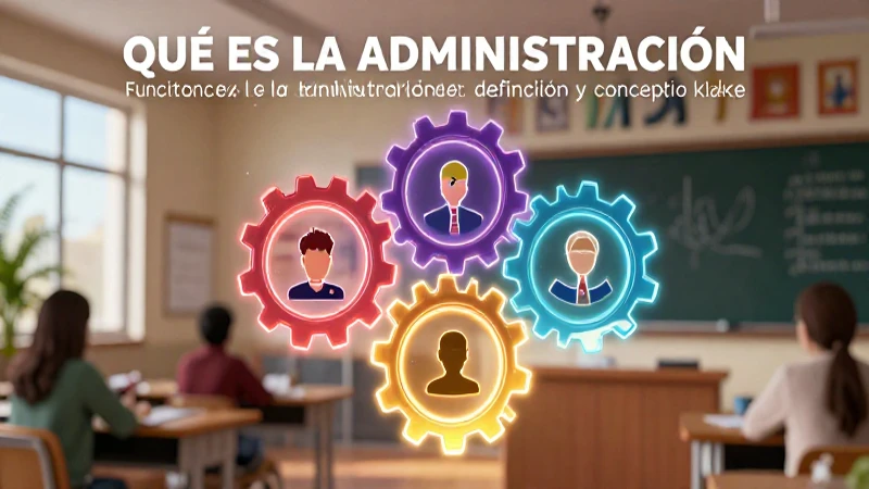 Conceptos y funciones clave de la administración