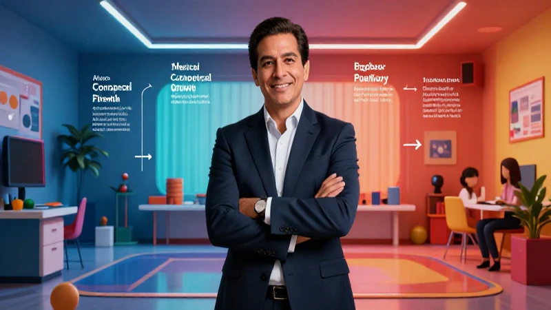 Educadora mexicana con liderazgo dinámico e impacto visual