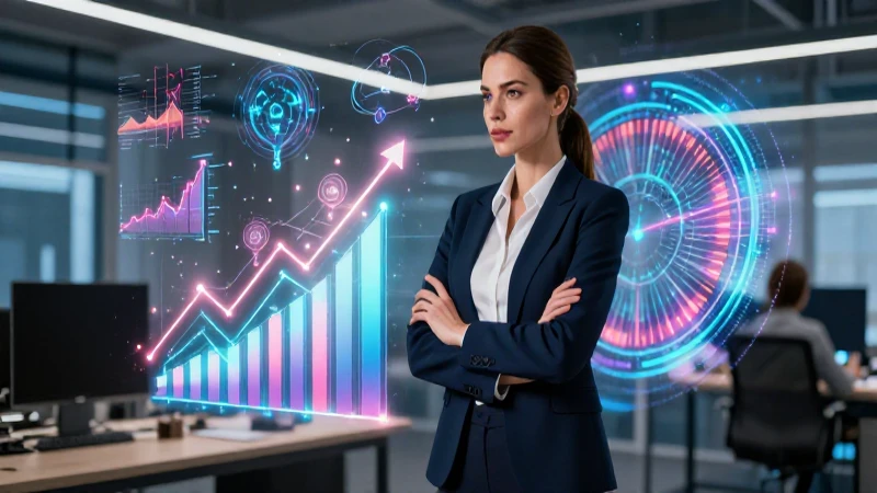 Qué es un anuncio publicitario y sus características 4 Estratega moderna con conceptos de crecimiento digital