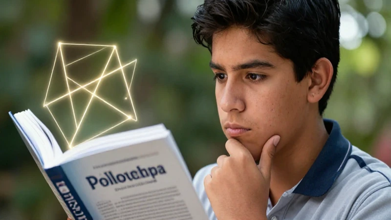 Desarrolla el pensamiento crítico con libros de filosofía SEP: ¡Conoce cómo! 3 Retrato dramático de estudiante mexicano pensativo