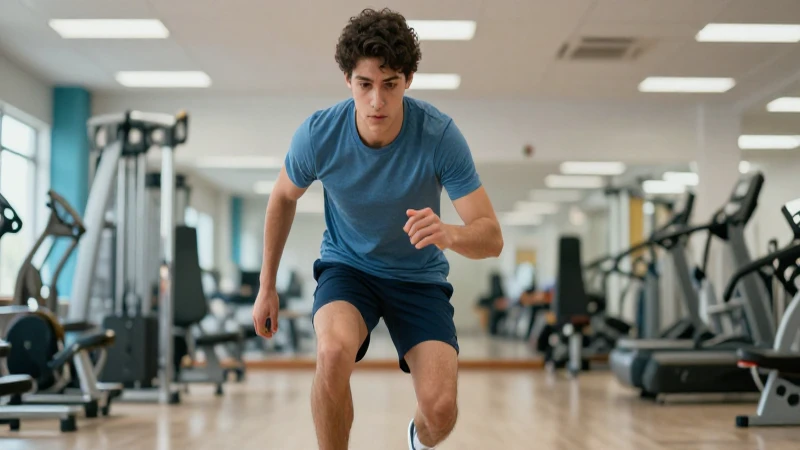 Qué es la aptitud física: definición, importancia y concepto 4 Atleta joven mexicano en prueba de agilidad