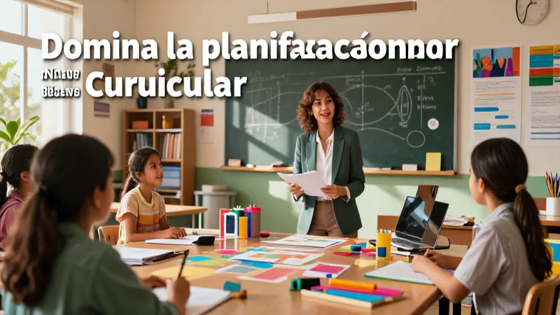 Domina la planificación curricular: Guía Nueva Escuela Mexicana 3 Planificación curricular de la Nueva Escuela Mexicana