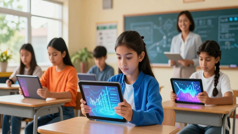 Futura educación mexicana con tecnología avanzada